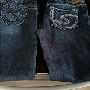 Silver Jeans  2 pairs